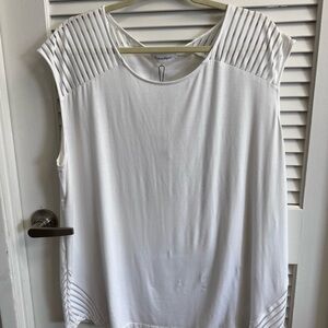 NWT Calvin Klein White Women's Top